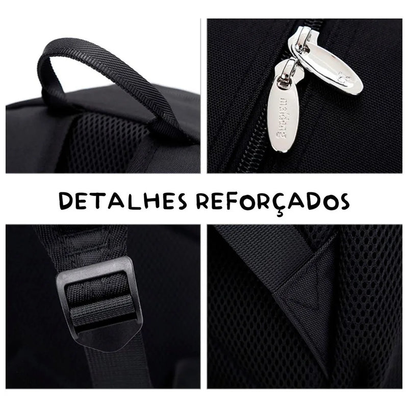 Mochila feminina impermeável bolsa pequena passeio