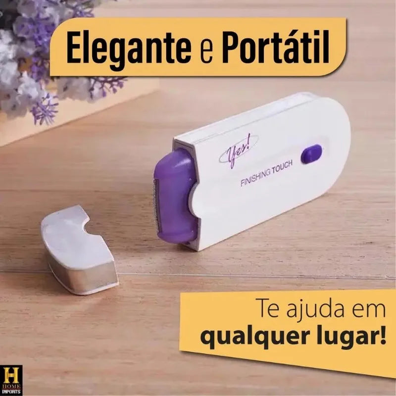 Depilador elétrico depilador corporal e facial feminino