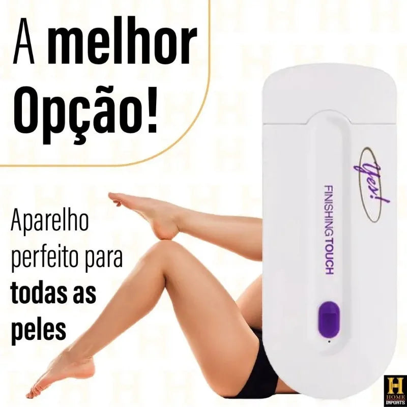 Depilador elétrico depilador corporal e facial feminino